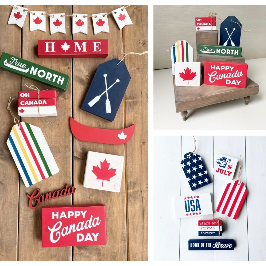 Tiered Tray Decor | Deluxe DIY Box Subscription - Homeworks Etc ®