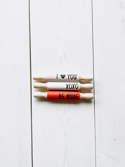 Valentine's Day Rolling Pins | DIY Kit - Homeworks Etc ®