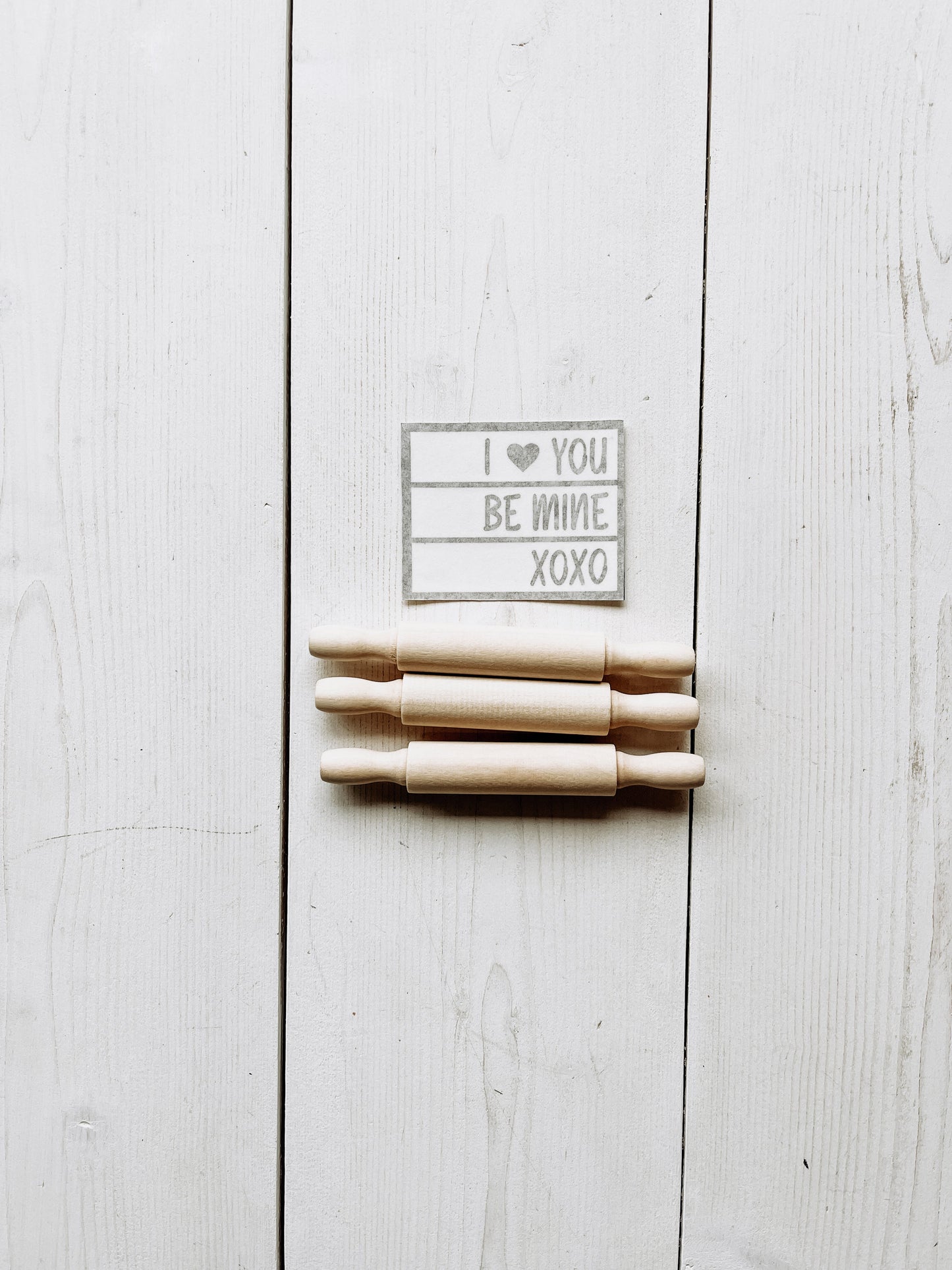Valentine's Day Rolling Pins | DIY Kit - Homeworks Etc ®