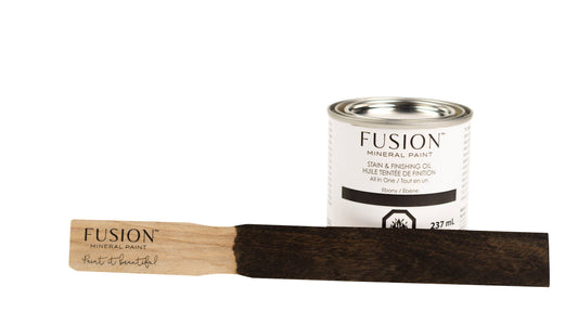 Stain and Finishing Oil ALL-IN-ONE - Ebony - Homeworks Etc ®