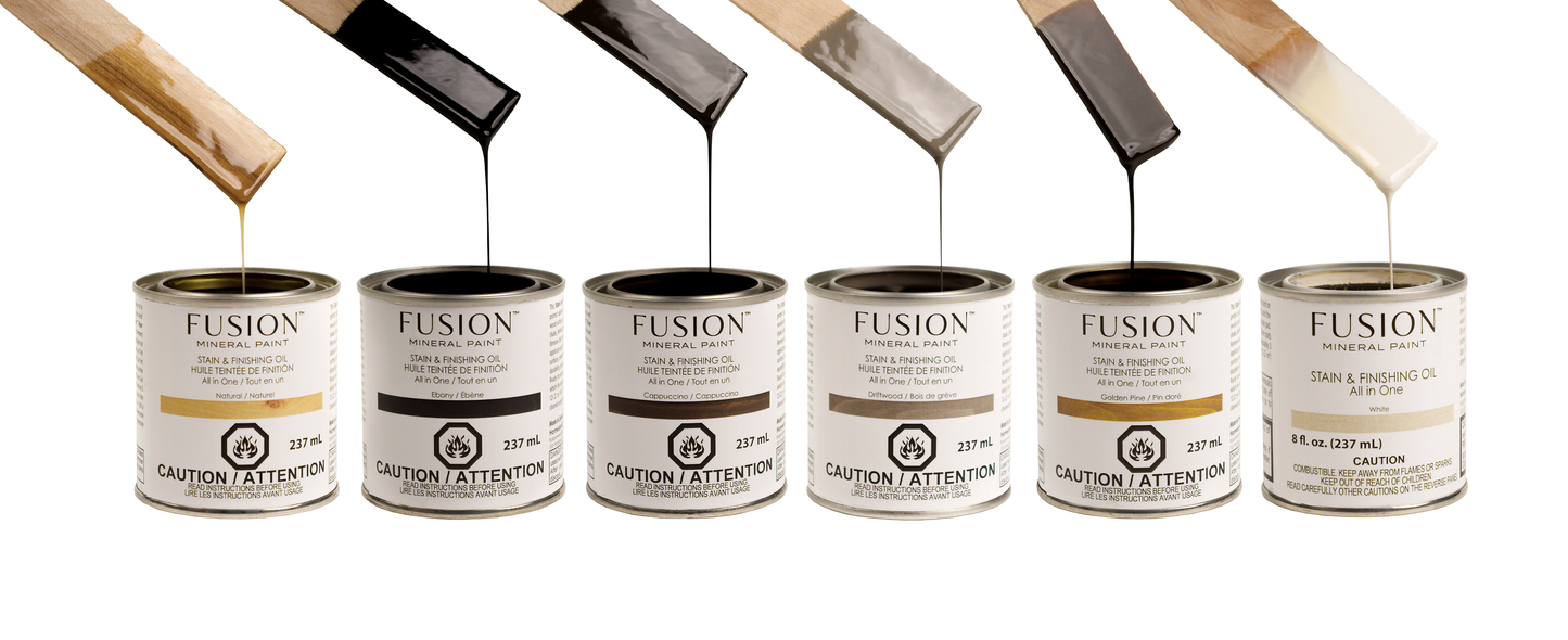 Stain and Finishing Oil ALL-IN-ONE - Driftwood - Homeworks Etc ®