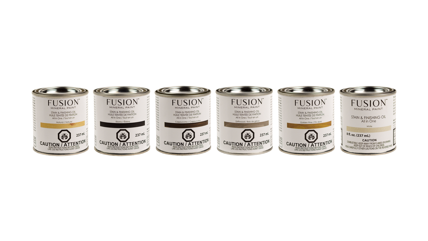 Stain and Finishing Oil ALL-IN-ONE - Cappuccino - Homeworks Etc ®