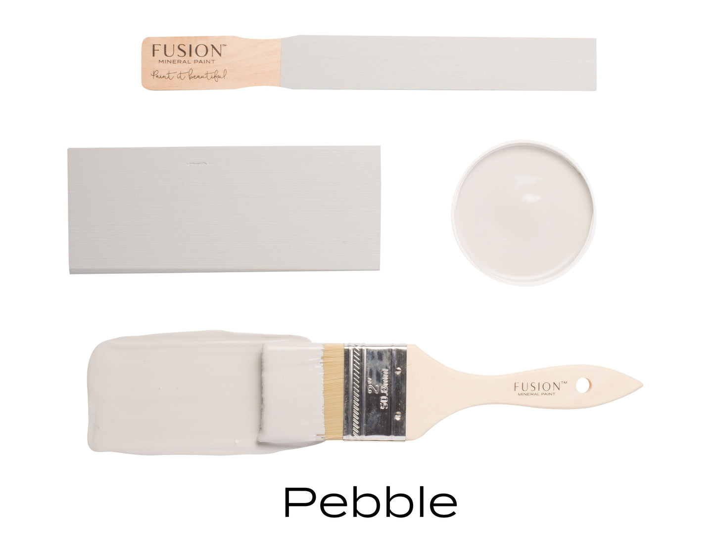 Pebble | Fusion™ Mineral Paint (Tester and Pint Size) - Homeworks Etc ®