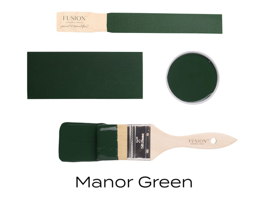 Manor Green | Fusion™ Mineral Paint (Tester and Pint Size) - Homeworks Etc ®