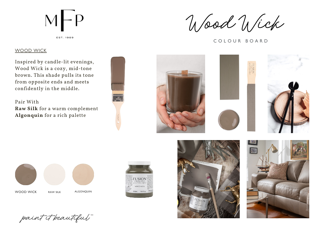 Wood Wick | Fusion™ Mineral Paint (Tester and Pint Size) - Homeworks Etc ®