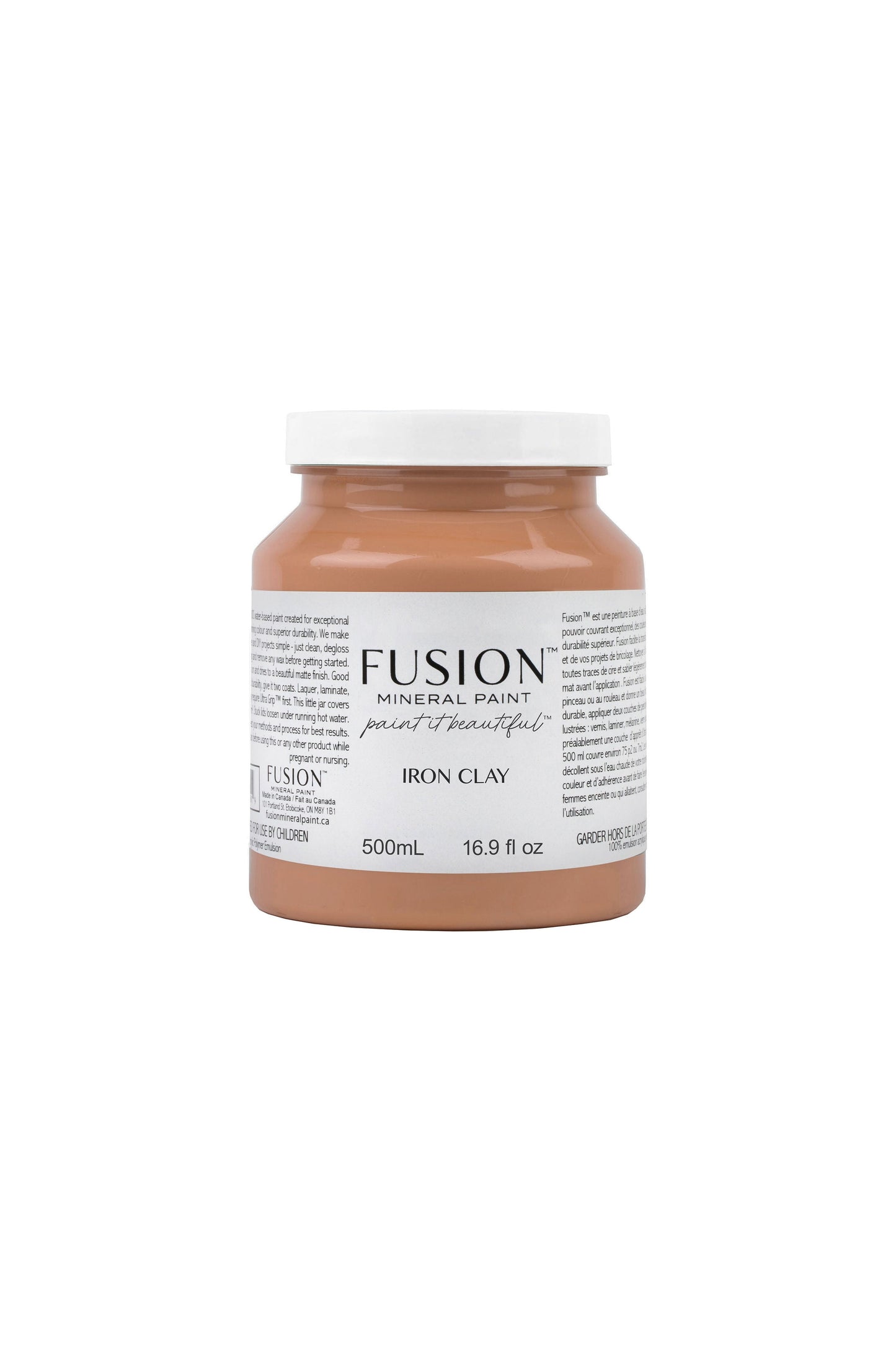 Iron Clay| Fusion™ Mineral Paint (Tester and Pint Size)