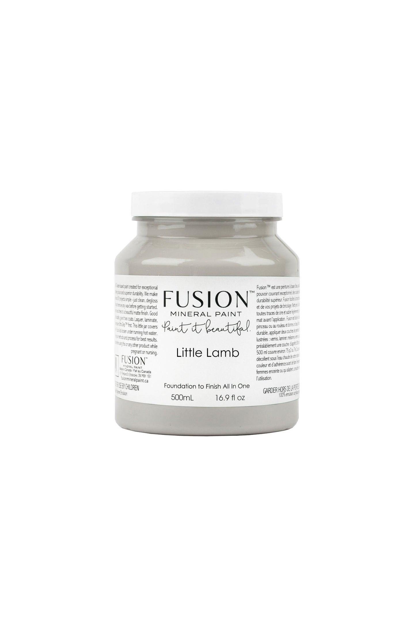 Little Lamb | Fusion™ Mineral Paint Tones for Tots (Tester and Pint Size) - Homeworks Etc ®