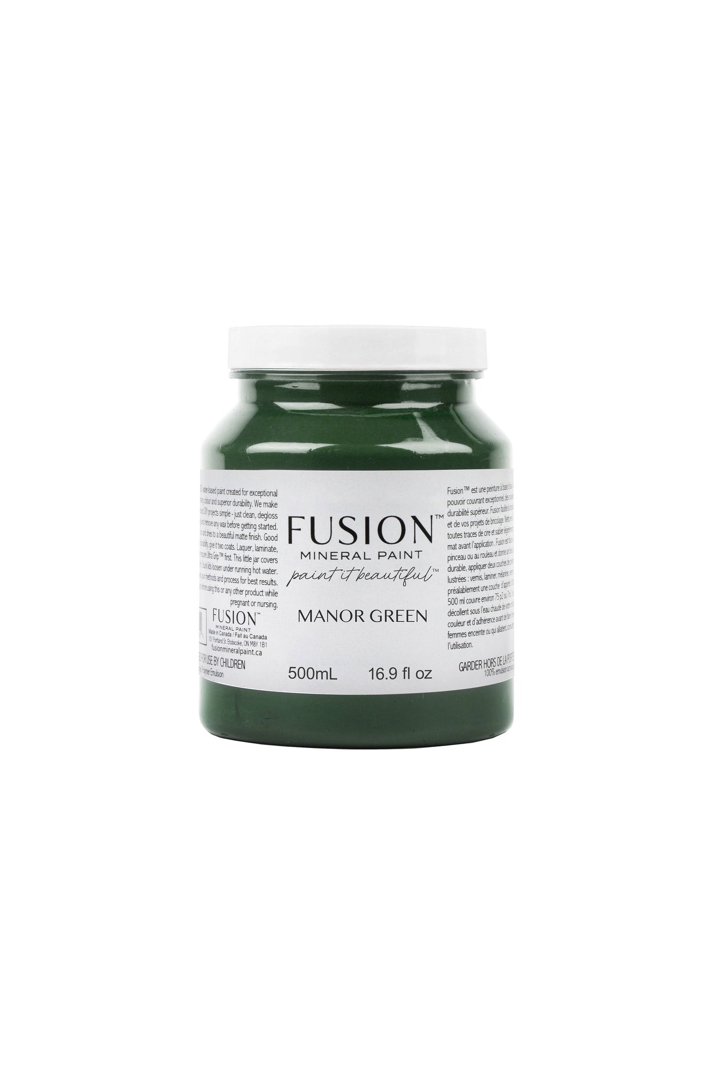 Manor Green | Fusion™ Mineral Paint (Tester and Pint Size) - Homeworks Etc ®