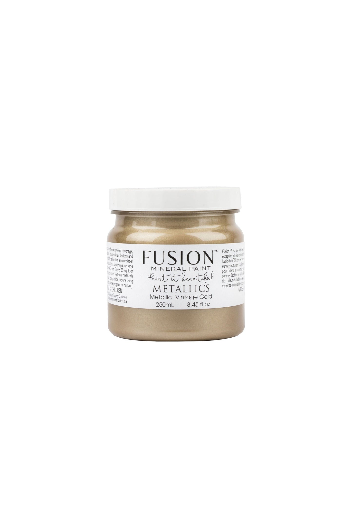 Metallic Vintage Gold | Fusion™ Mineral Paint - Homeworks Etc ®