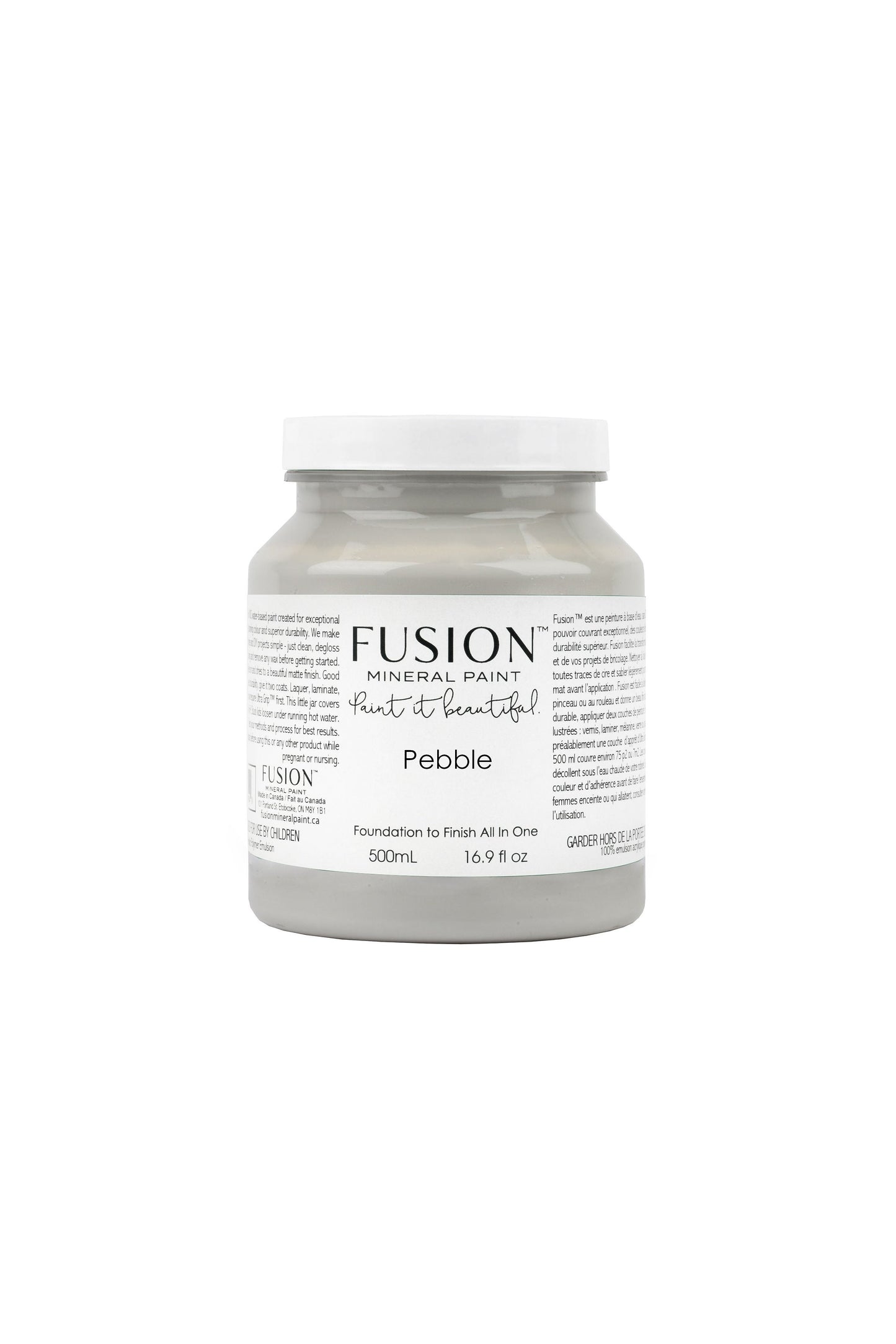 Pebble | Fusion™ Mineral Paint (Tester and Pint Size) - Homeworks Etc ®