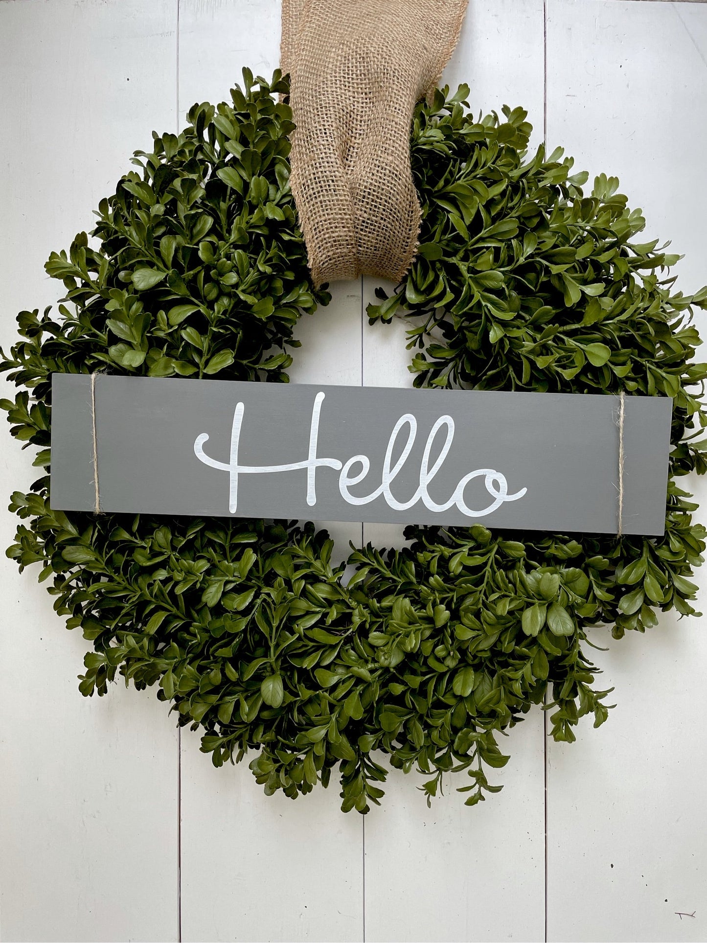 DIY Wreath and Wood Sign | DIY Kit - Homeworks Etc ®