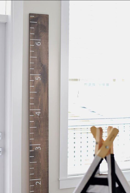 DIY Ruler Growth Chart | STENCIL ONLY - Homeworks Etc ®