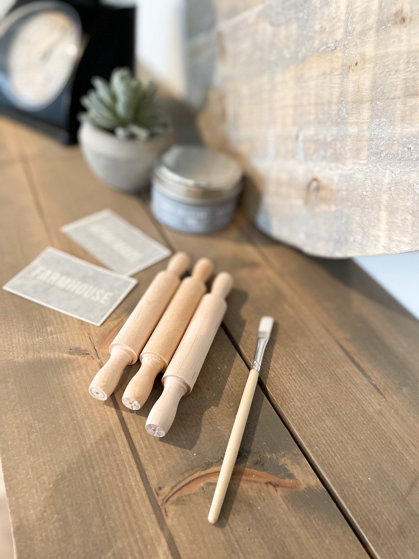 Mini Rolling Pins (set of 3) | DIY kit - Homeworks Etc ®