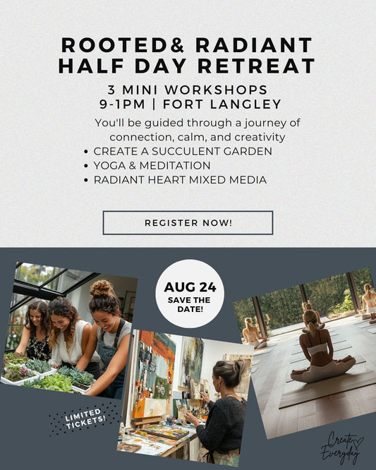 Rooted and Radiant Workshop | August 24 at 9am