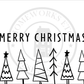 Christmas Trees DIY Doormat | DIY Kit - Homeworks Etc ®