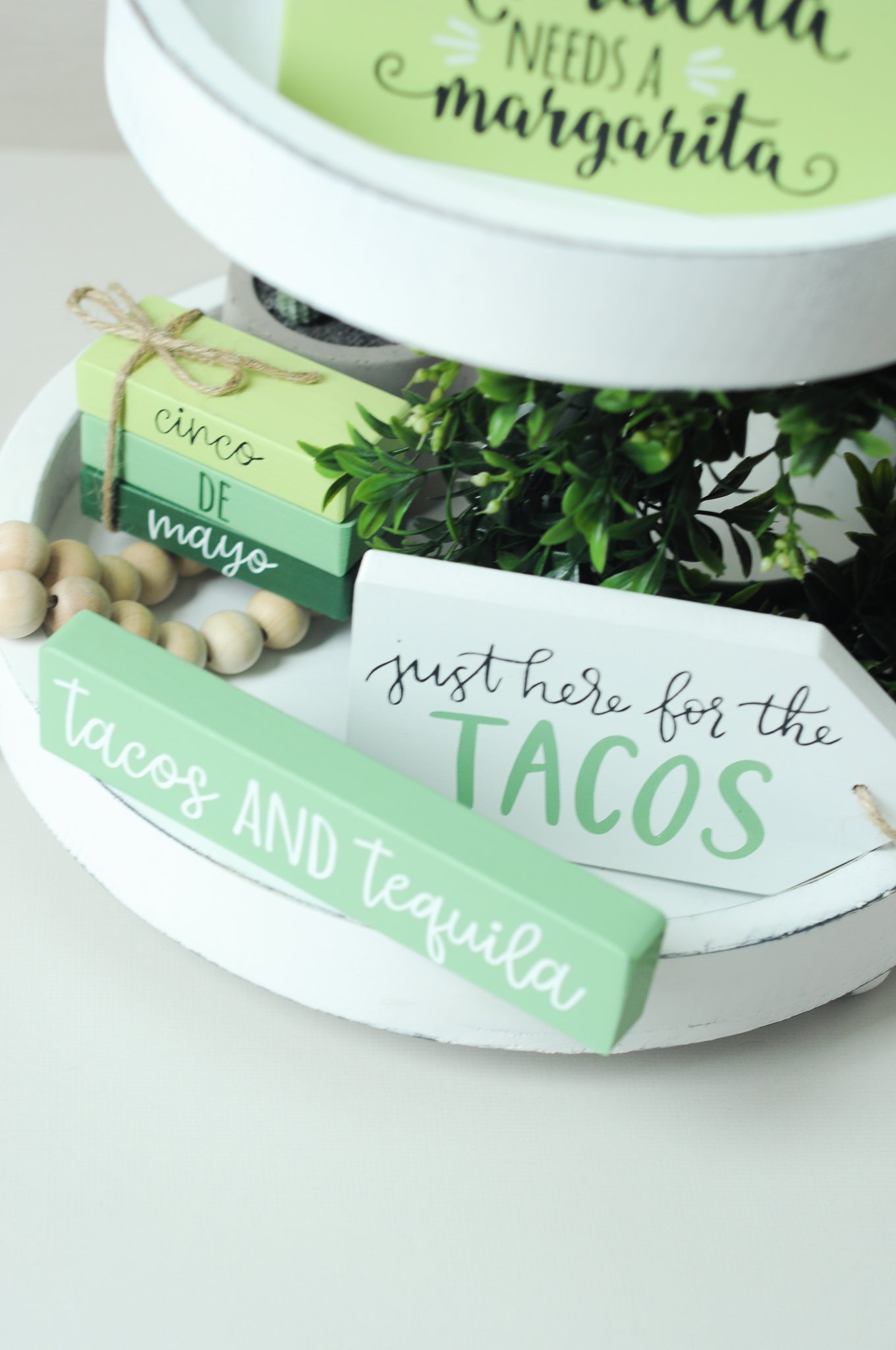 Cinco De Mayo Tiered Tray decor | DIY Kit - Homeworks Etc ®