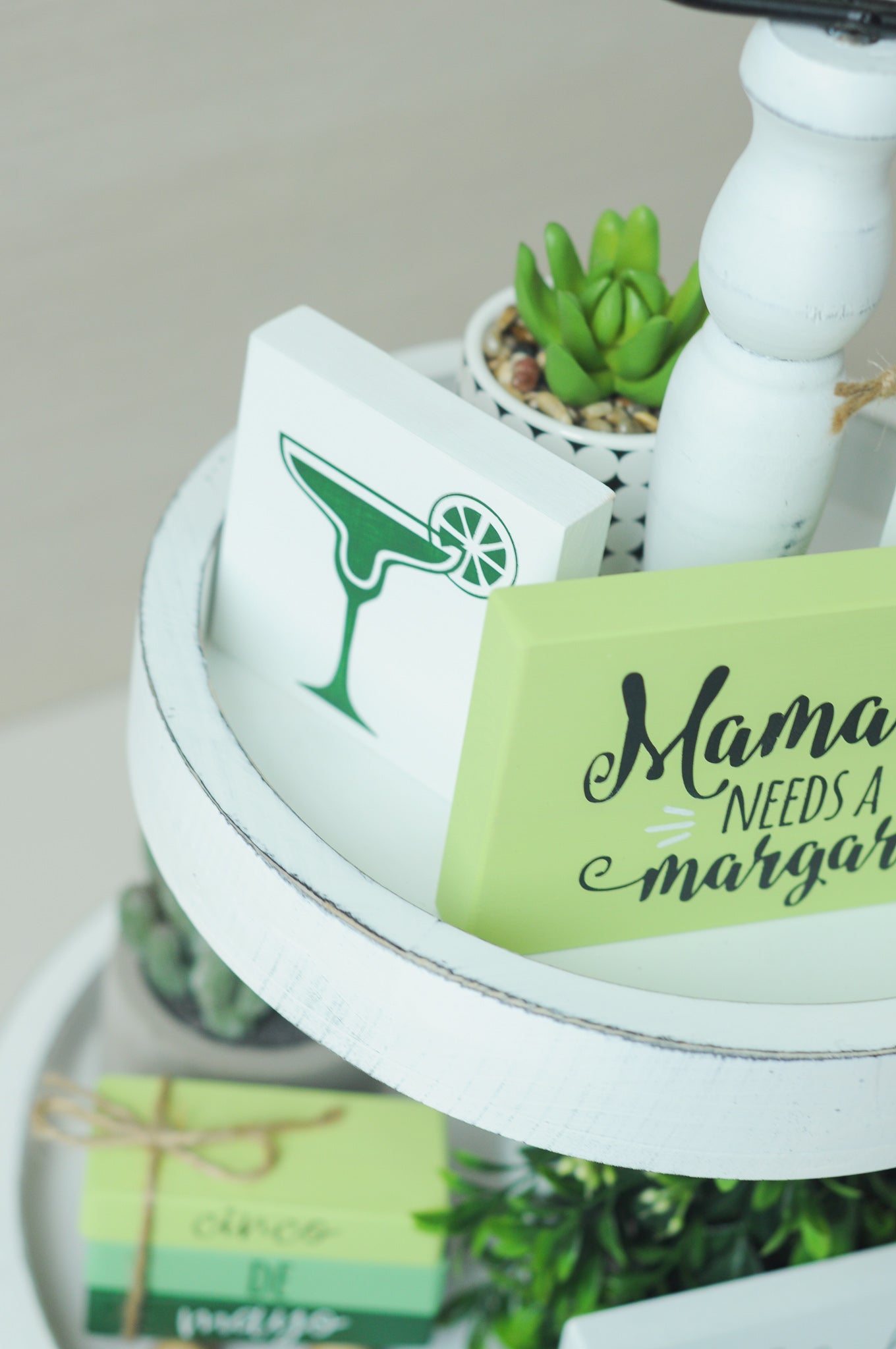 Cinco De Mayo Tiered Tray decor | DIY Kit - Homeworks Etc ®