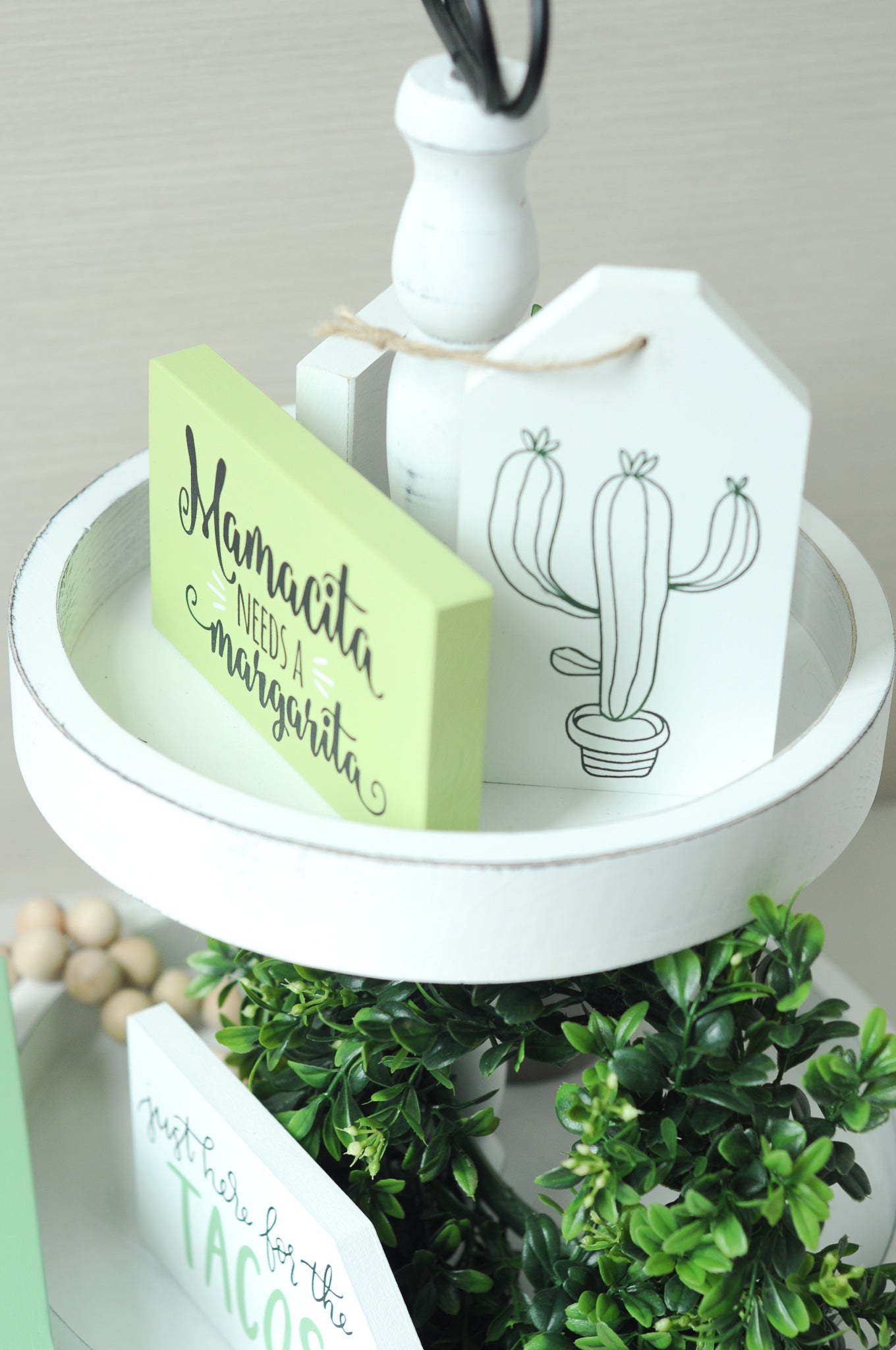 Cinco De Mayo Tiered Tray decor | DIY Kit - Homeworks Etc ®