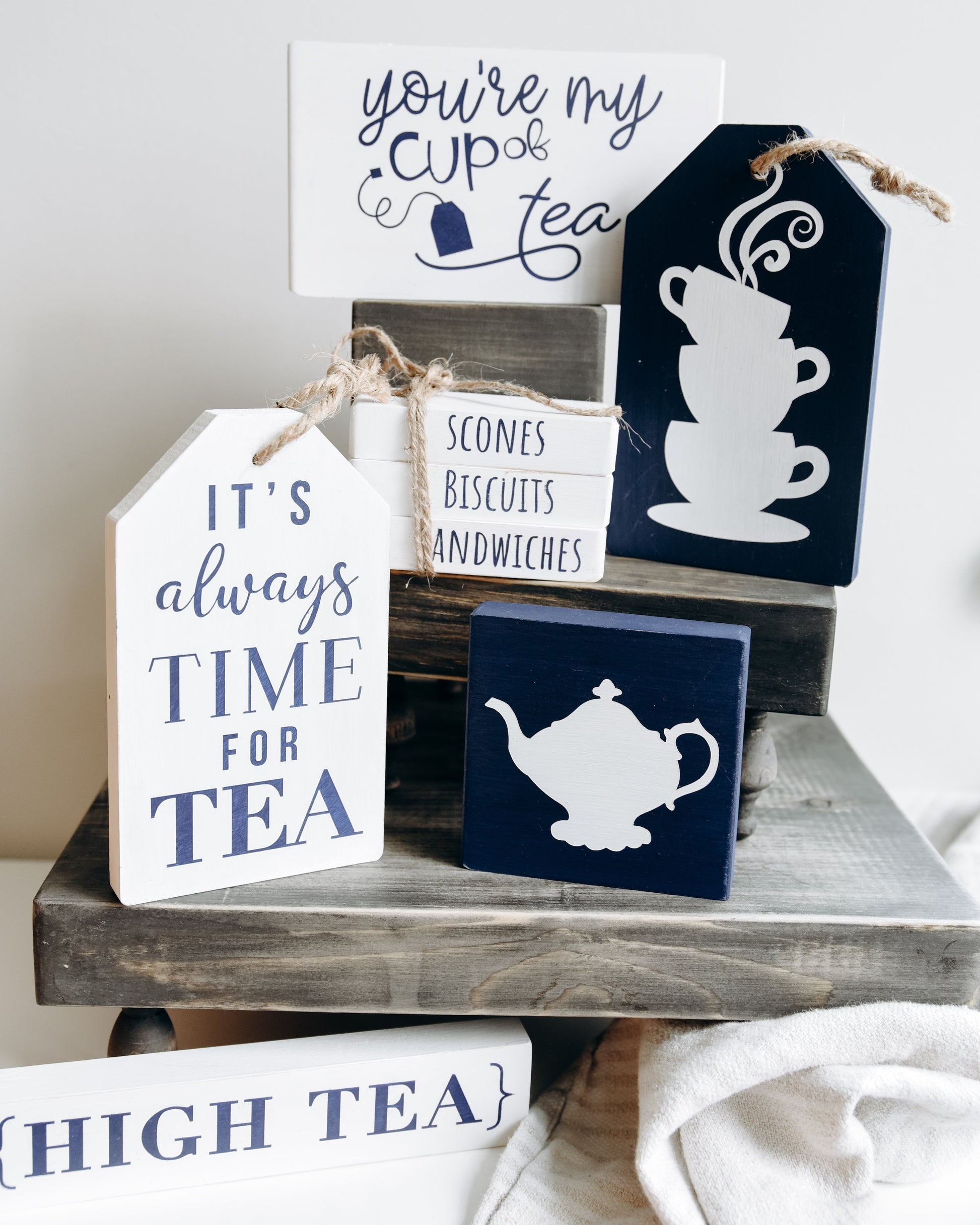 High Tea Tiered Tray Decor | DIY Kit - Homeworks Etc ®