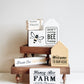 Honey bee & Sunflower Themed Tiered Tray Decor | DIY Kit - Homeworks Etc ®