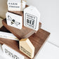 Honey bee & Sunflower Themed Tiered Tray Decor | DIY Kit - Homeworks Etc ®