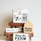 Honey bee & Sunflower Themed Tiered Tray Decor | DIY Kit - Homeworks Etc ®