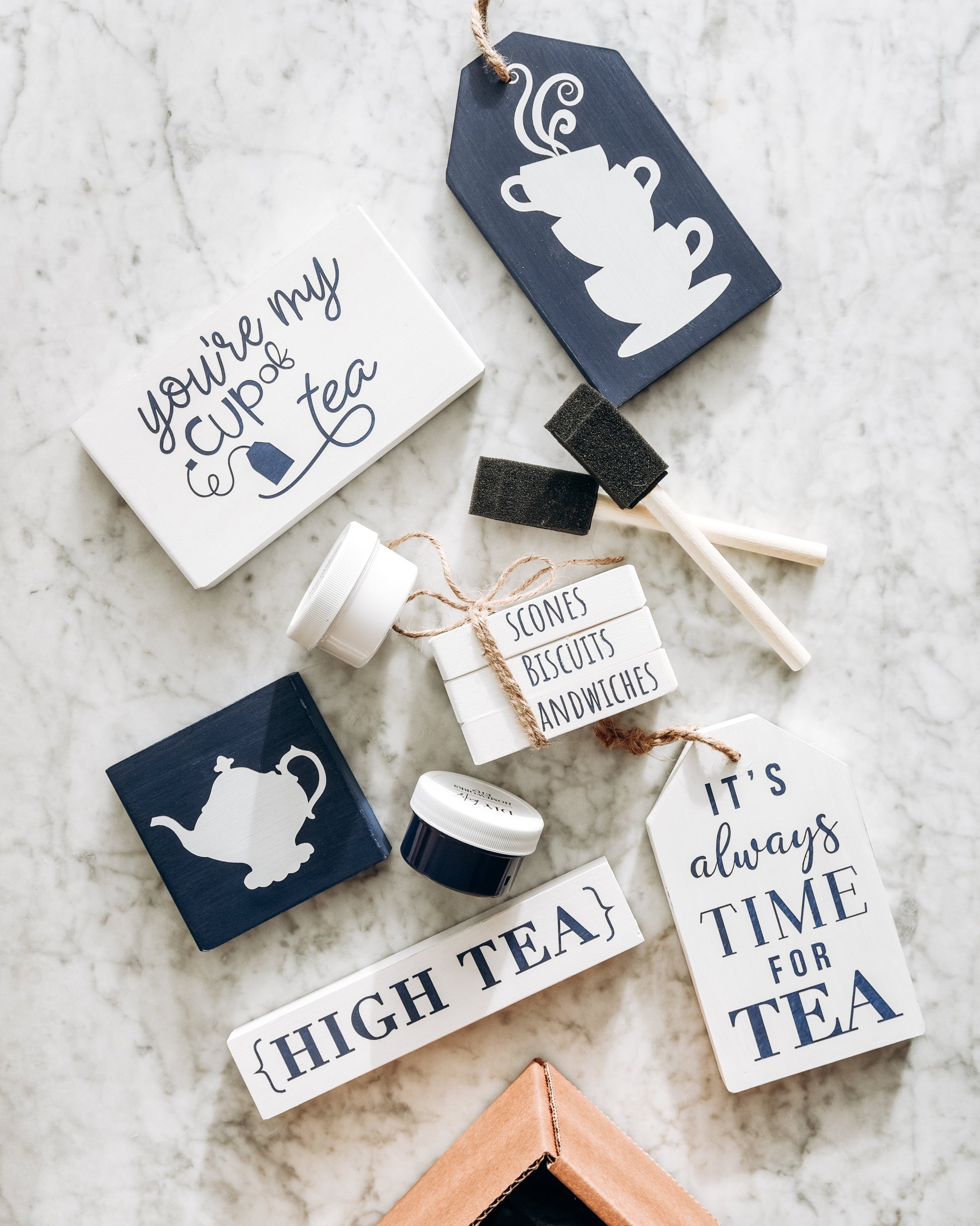 High Tea Tiered Tray Decor | DIY Kit - Homeworks Etc ®