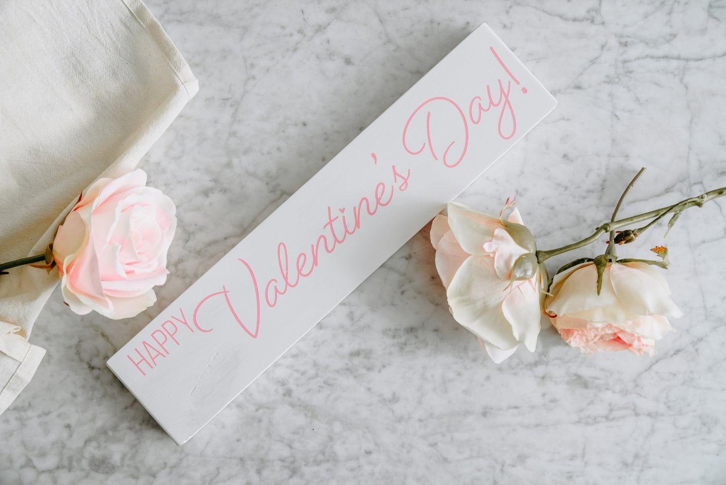 Happy Valentines Day! Signature Sign | DIY Kit - Homeworks Etc ®