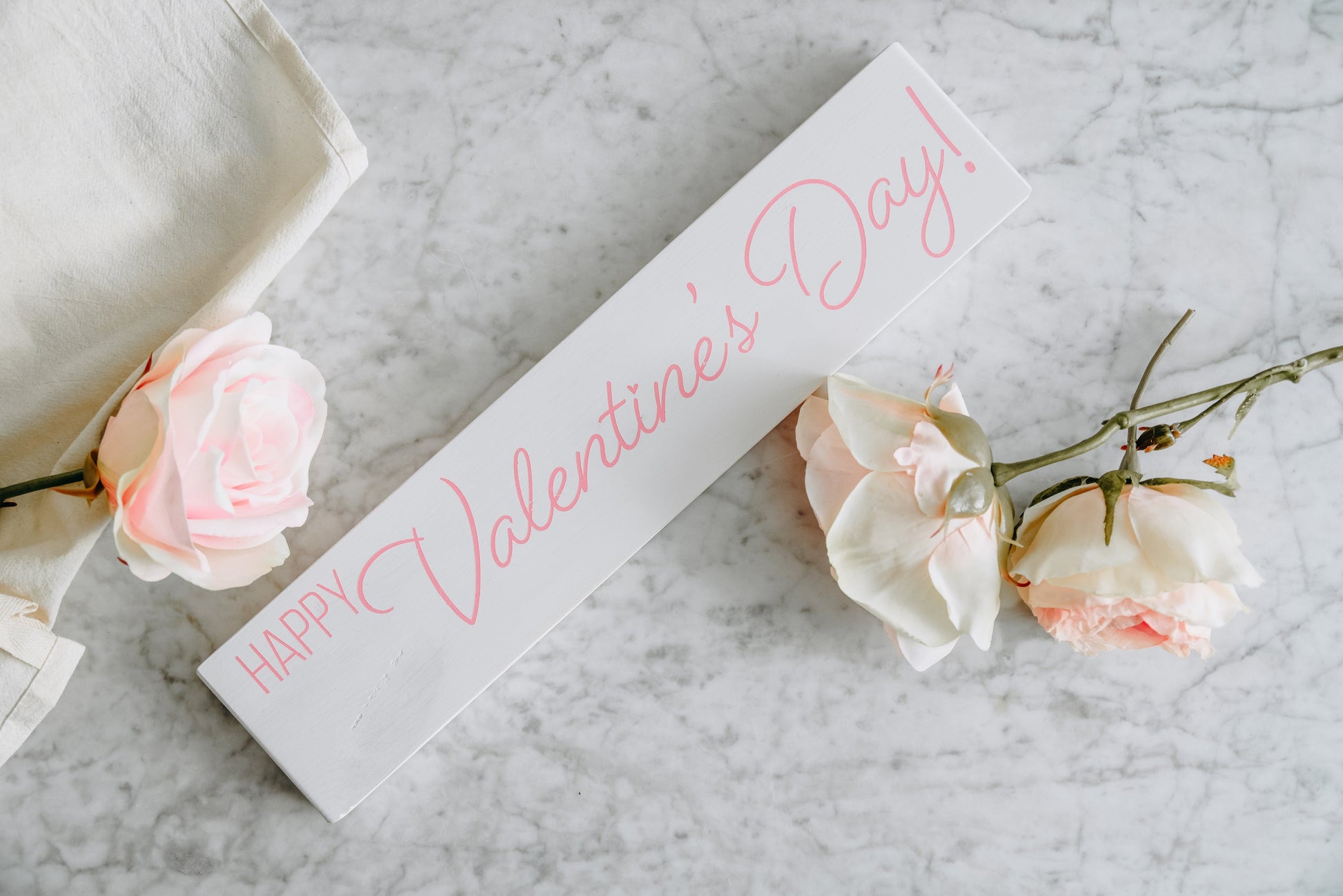 Happy Valentines Day! Signature Sign | DIY Kit - Homeworks Etc ®