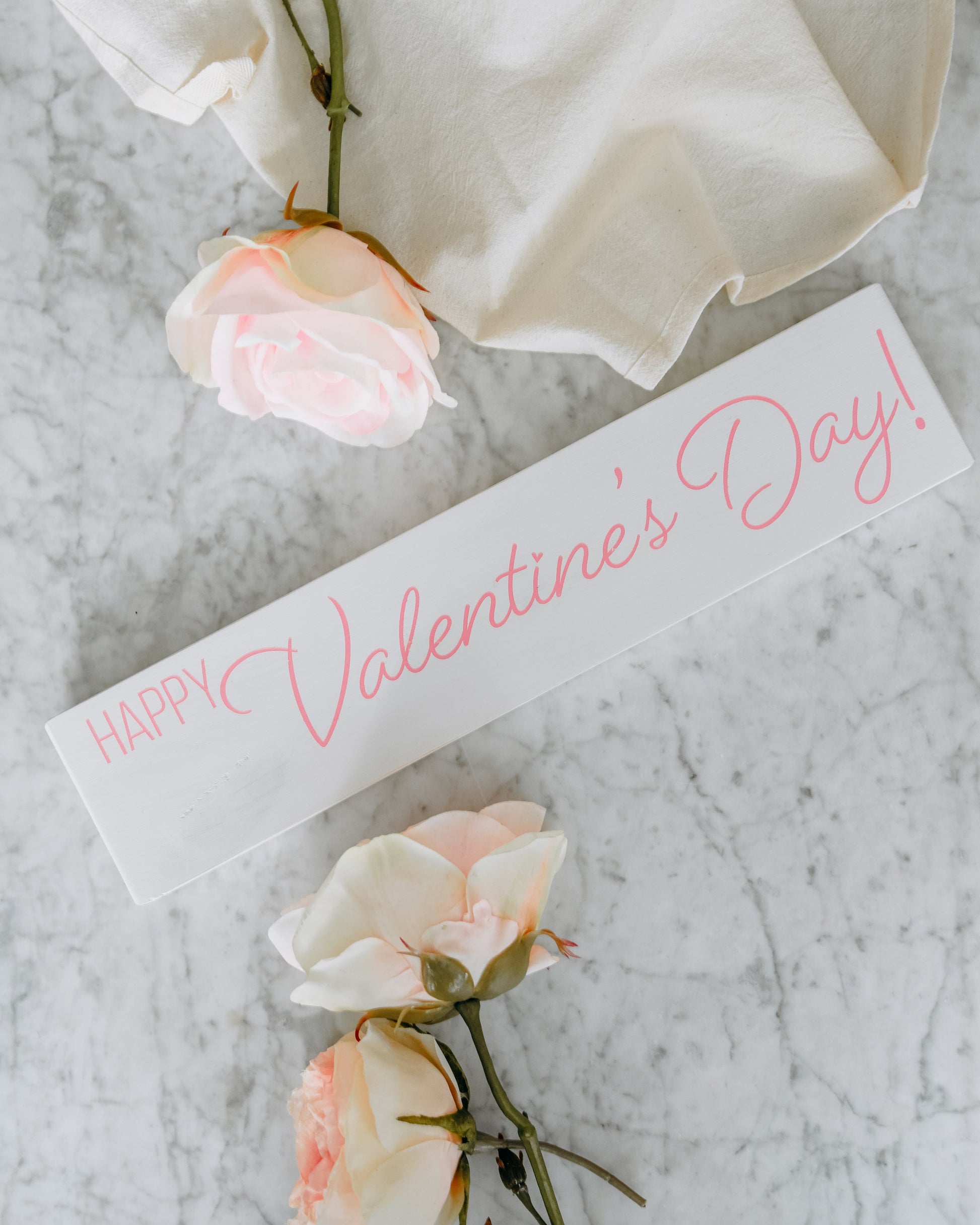 Happy Valentines Day! Signature Sign | DIY Kit - Homeworks Etc ®