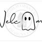 Welcome w/ Ghost DIY Doormat | DIY Kit - Homeworks Etc ®