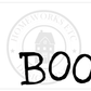 BOO Halloween DIY Doormat | DIY Kit - Homeworks Etc ®