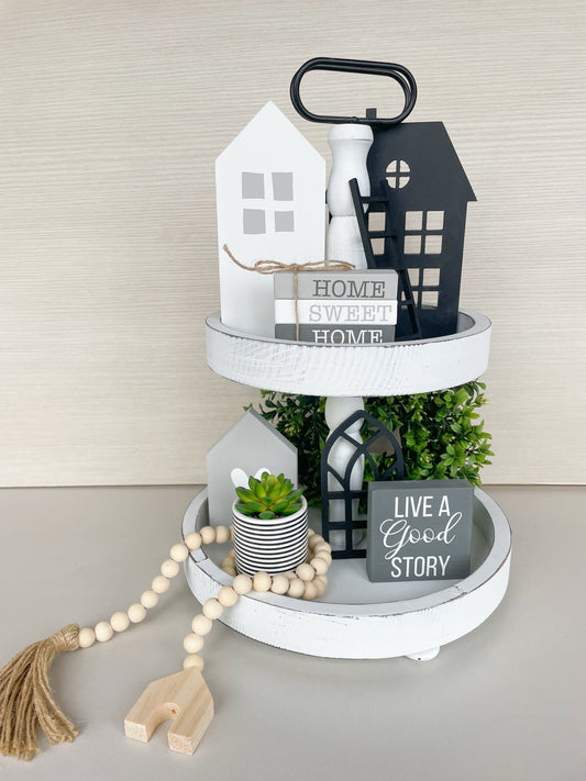 Tiered Tray Decor  | Deluxe DIY Box Subscription