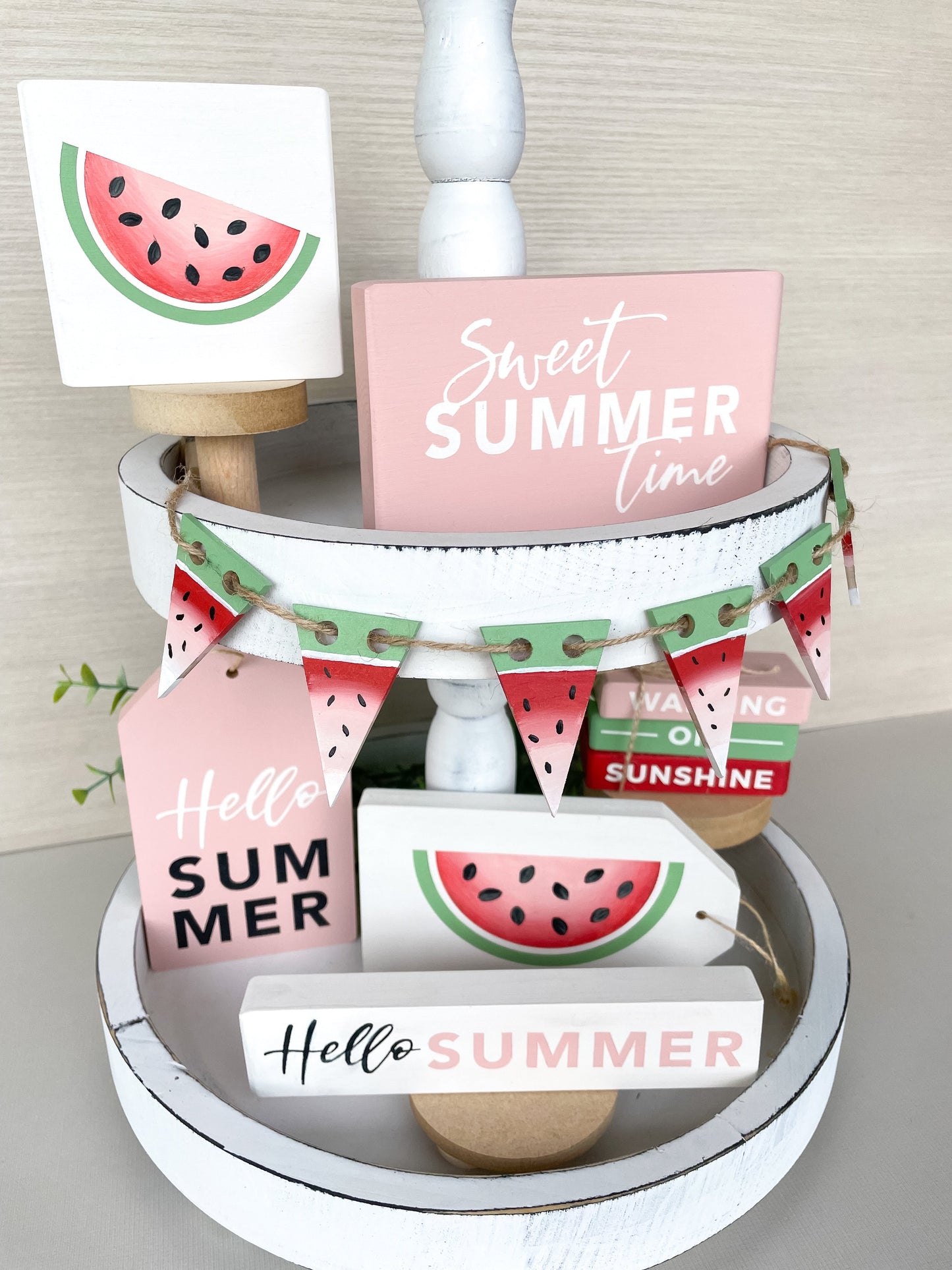 Tiered Tray Decor  | Deluxe DIY Box Subscription