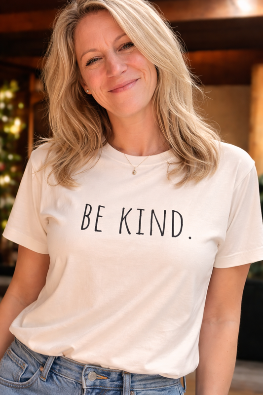 BE KIND Pink T-Shirt | Women's Graphic Tee Canada