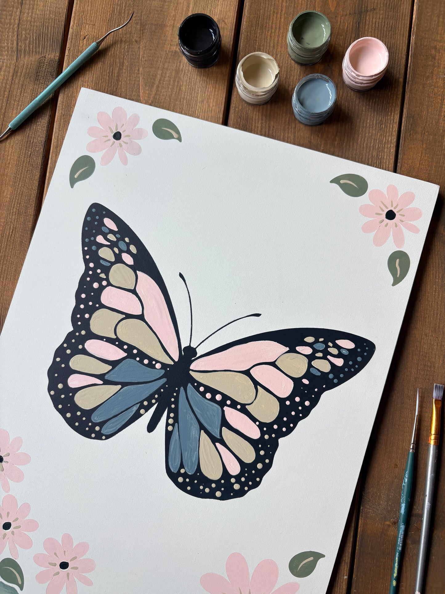 Butterfly Wood Sign  | DIY Kit
