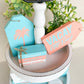DIY Vacation Themed Tiered Tray decor | DIY Kit - Homeworks Etc ®