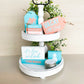 DIY Vacation Themed Tiered Tray decor | DIY Kit - Homeworks Etc ®