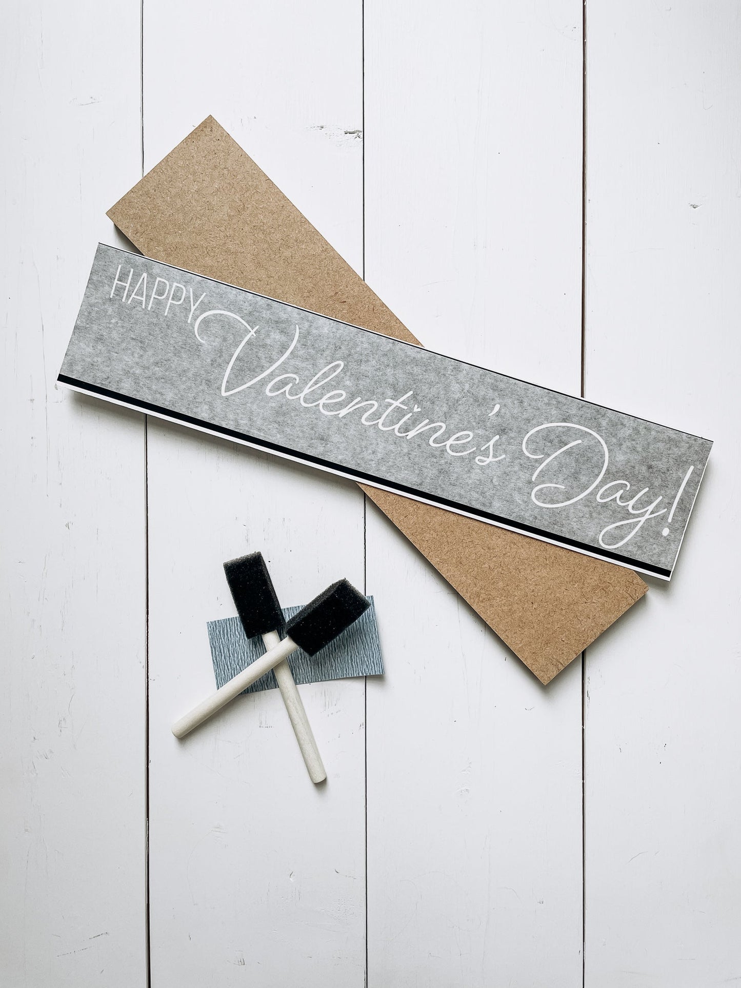 Happy Valentines Day! Signature Sign | DIY Kit - Homeworks Etc ®