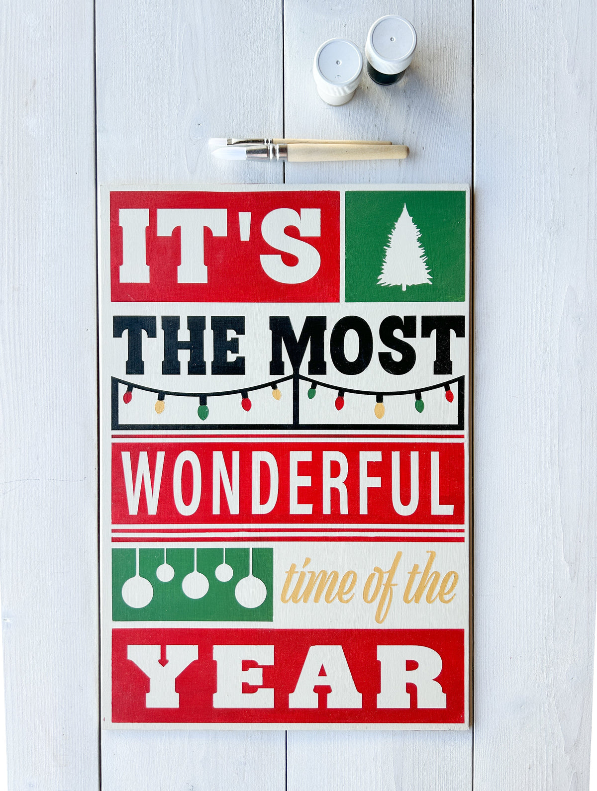 Christmas Poster Board Signs | DIY Kit - Homeworks Etc ®