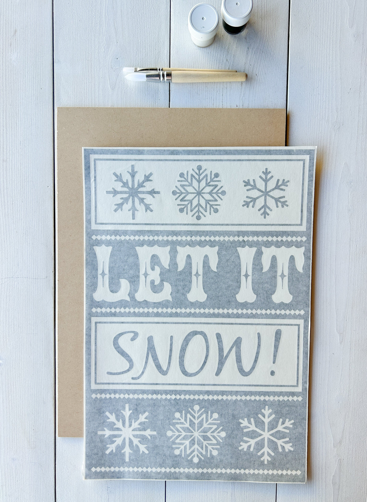 Christmas Poster Board Signs | DIY Kit - Homeworks Etc ®