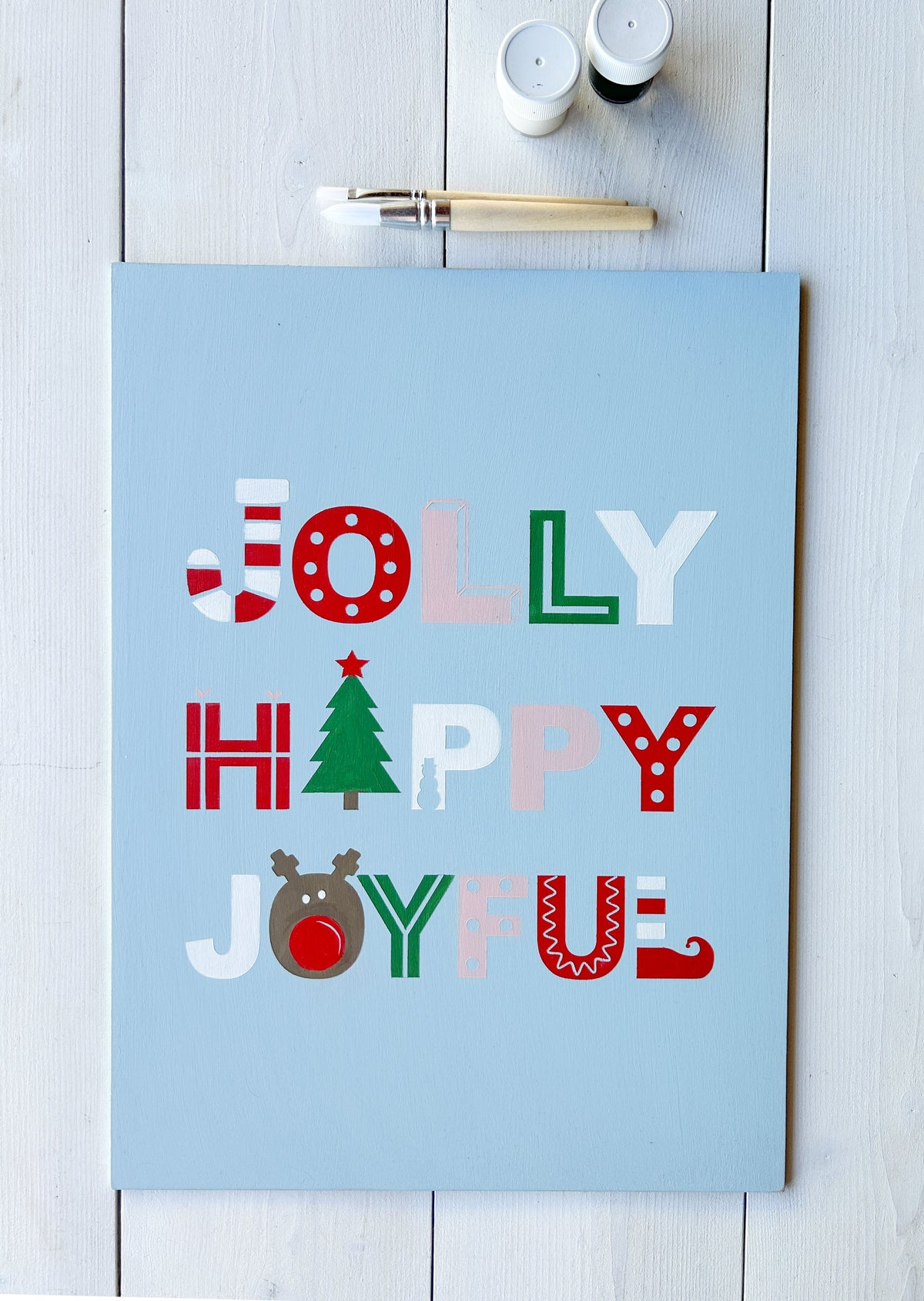 Christmas Poster Board Signs | DIY Kit - Homeworks Etc ®