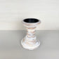 Farmhouse Candle Holder | White wash - Homeworks Etc ®