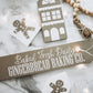 Gingerbread House Decor Set | DIY Kit - Homeworks Etc ®