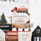 DIY Nostalgic Hot Cocoa Christmas Tiered Tray decor | DIY Kit - Homeworks Etc ®