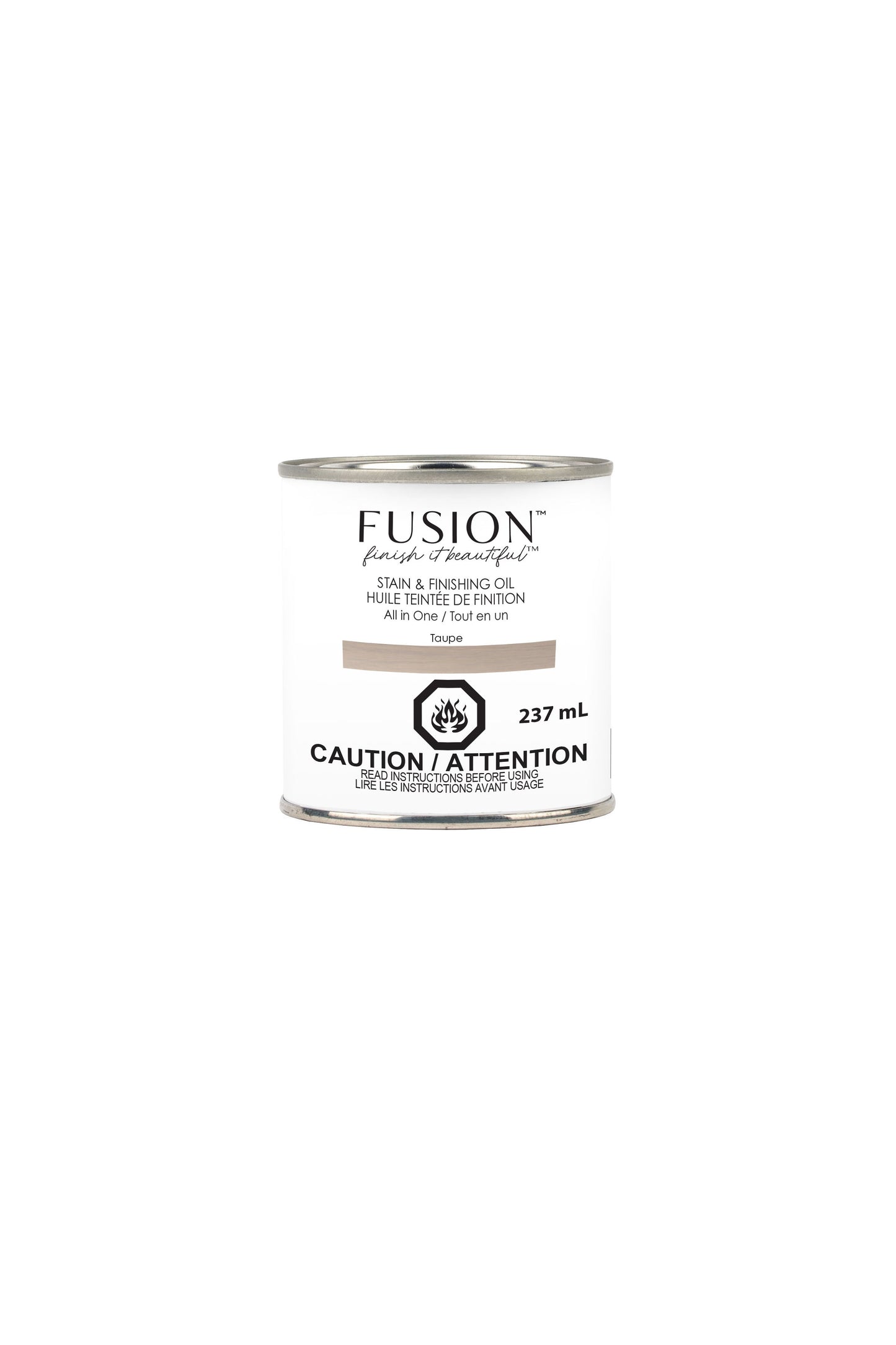 Taupe Stain and Finishing Oil ALL-IN-ONE | Fusion Mineral Paint