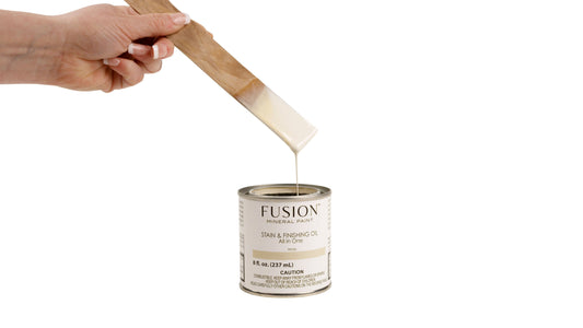 Stain and Finishing Oil ALL-IN-ONE - White - Homeworks Etc ®