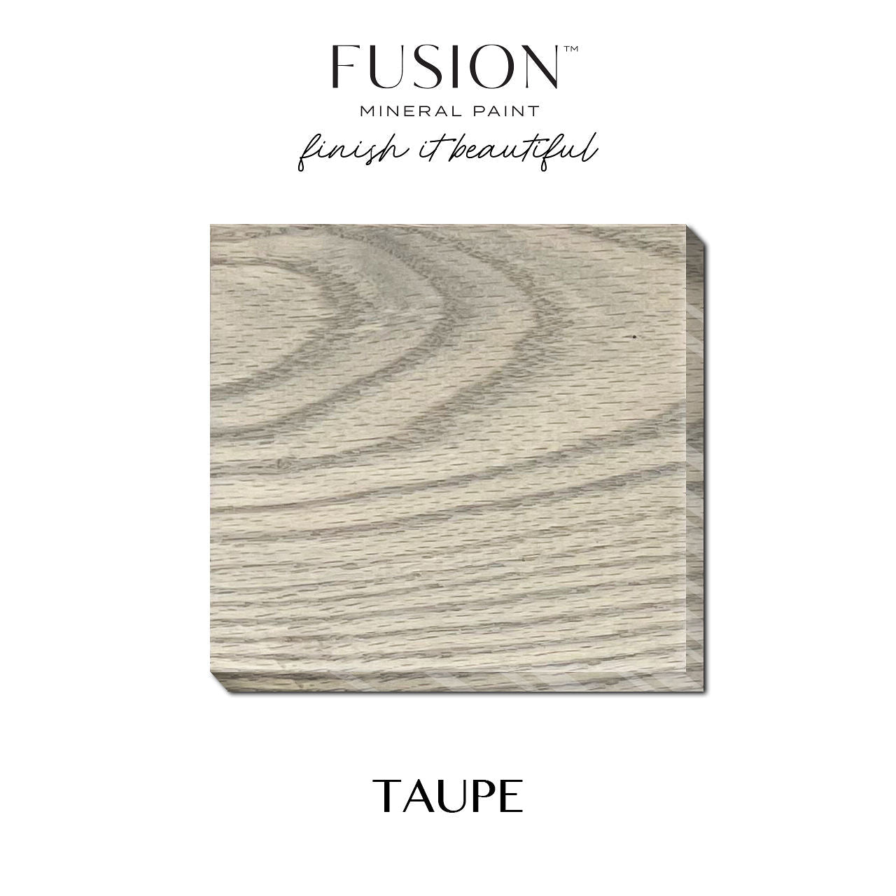 Taupe Stain and Finishing Oil ALL-IN-ONE | Fusion Mineral Paint