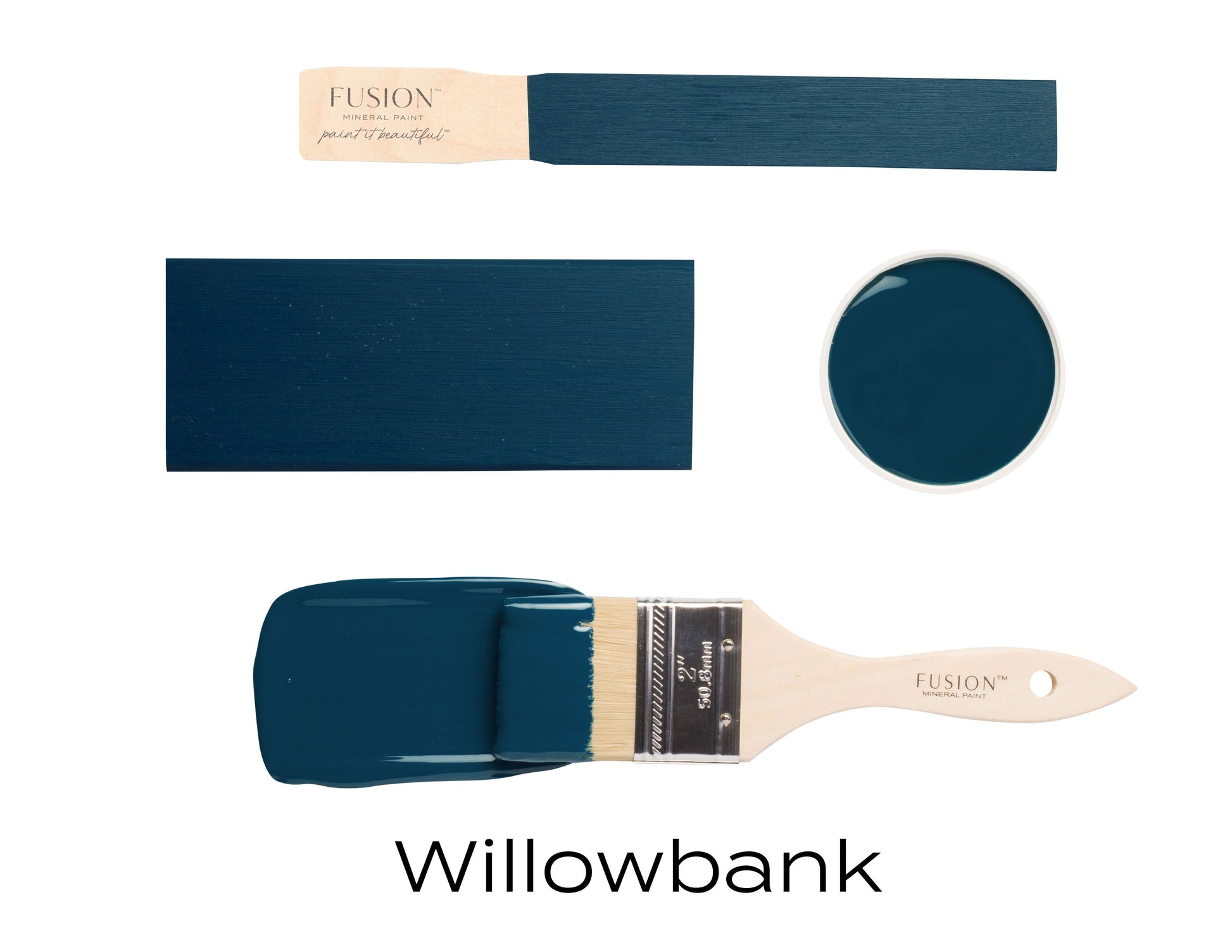 Willowbank | Fusion™ Mineral Paint﻿ (Tester and Pint Size) - Homeworks Etc ®