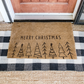 Christmas Trees DIY Doormat | DIY Kit - Homeworks Etc ®